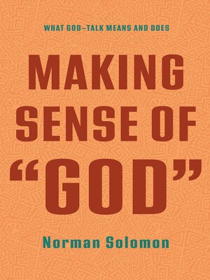 cover image of Making Sense of "God"
